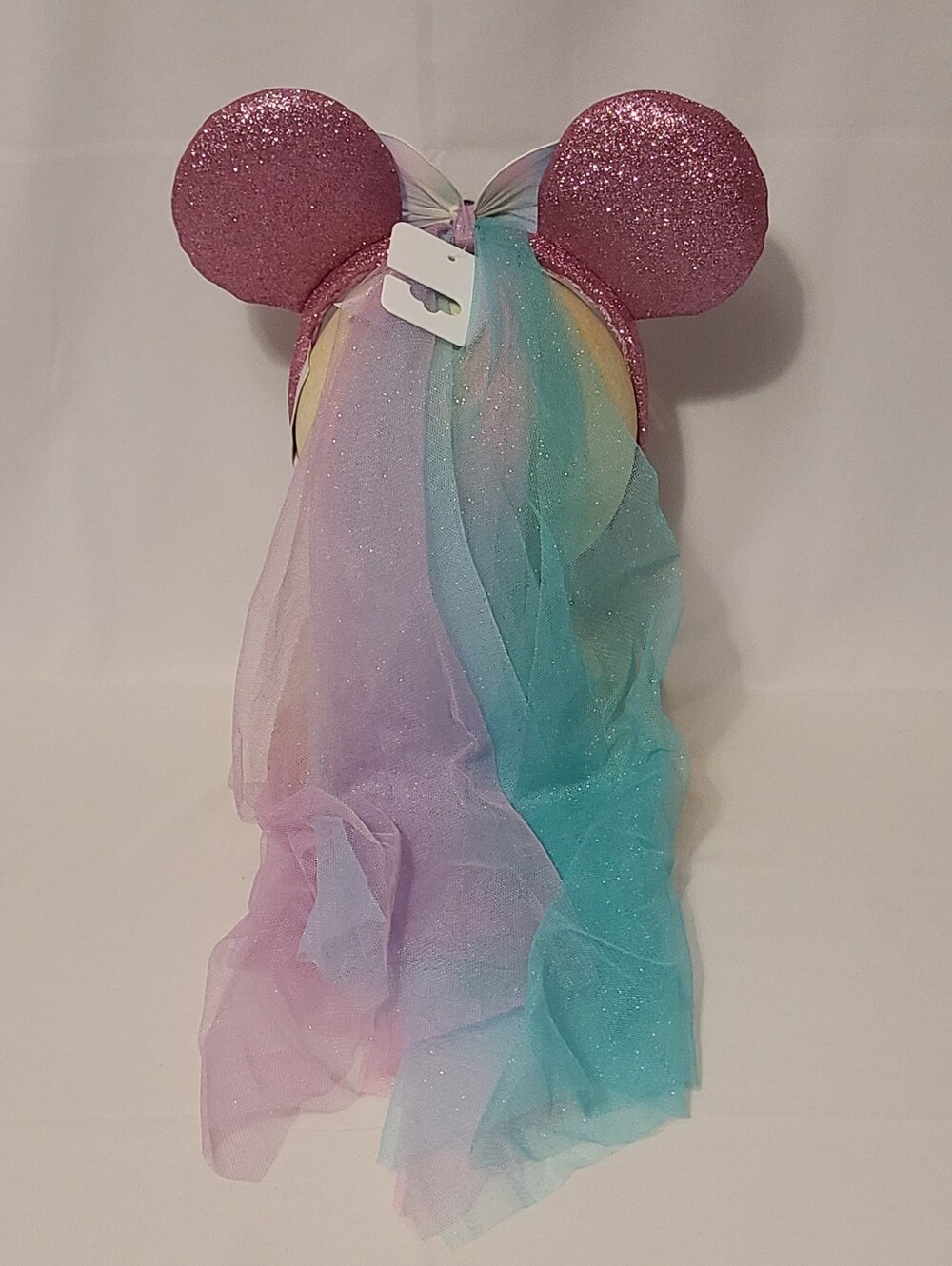 Disney Mickey Ears Butterfly Colorful With Veil - Picture 2 of 7